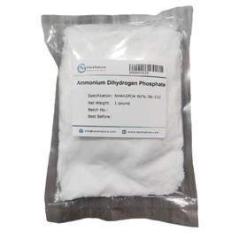 MarkNature Ammonium Dihydrogen Phosphate, Monoammonium Phosphate, Food Grade (1 Pound)