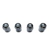 Roost Aluminum Tire Valve Cap Tire Wheel Rim Air Valve