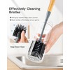 MR.SIGA Water Bottle Brush, Long Handle Bottle Brush for Water