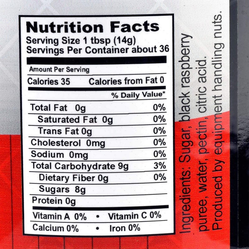 Amish Valley Products Old Fashioned Jam Glass Pint Jar 18