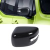 Side Mirror Cap Cover Black UV Protection Scratch Resistant Side