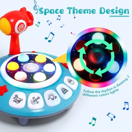 PROACC Sensory Toys for 1 Year Old Boys - Whack A Mole Game Baby Musical Toys Early Development Educational Activity Toy Gifts for 1 Year Olds Boys Girls Toddlers Kids