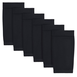 HOVEOX 3 Pairs Tattoo Cover Up Sleeve Forearm Tattoo Cover Tattoo Cover Up Compression Sleeves Arm Sleeves for Women Men (Black)