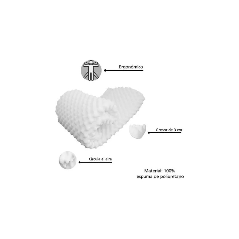 Home Sobre Colchón Colchoneta Ortopédica Matrimonial + Envió