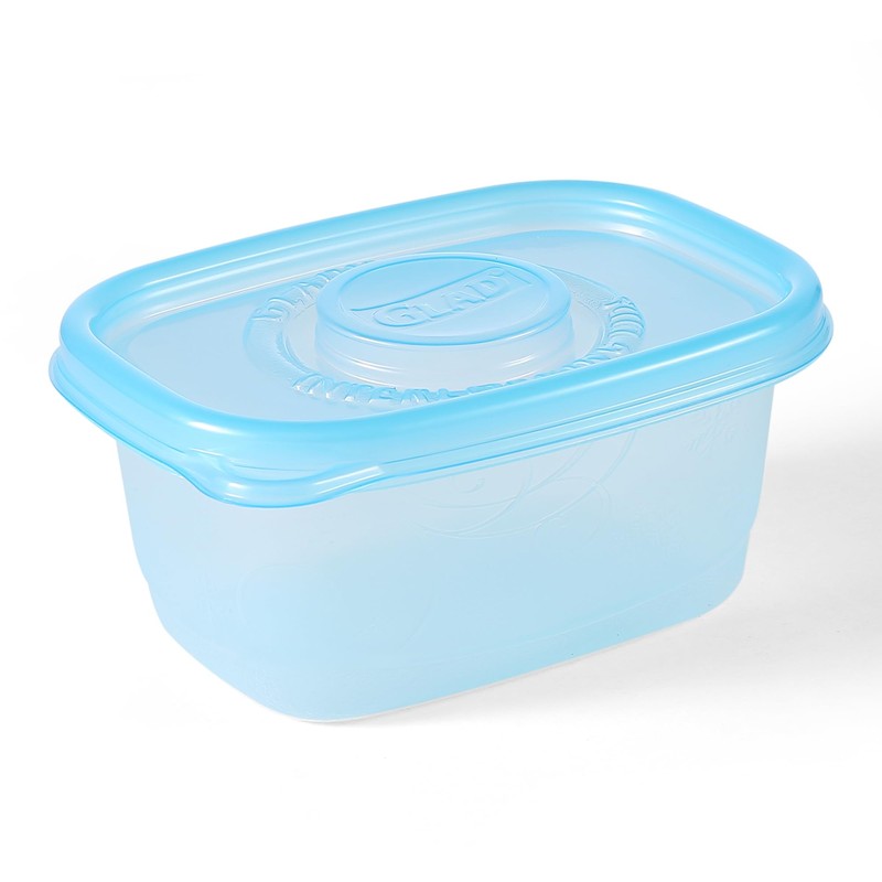 Glad GladWare Freezerware Food Storage Containers - Small Rectangle -