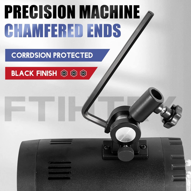 FTIHTRY 7PCS Mini Metric Hex-L Key Allen Wrench, 0.7mm, 0.9mm,