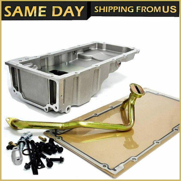 Geartronics FOR LS Swap Conversion Oil Pan Retrofit Low Profile