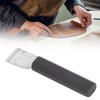 Leather Skiving Knife Flat Mouth Ergonomic Wooden Handle DIY Hand