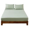 MISOLER Fitted Sheet, Bed Cover, All Seasons, Gusset Part Approx.