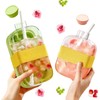 AKONE Pack of 2 Ice Cube Bottles, 800 ml Ice
