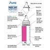 Pura Kiki Stainless Steel Infant Bottle 325ml - Aqua V2