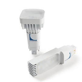 Lunera CFL LED G24q - Vertical Mount, 3500K, 13W Ballast Driven Replacement for 18/26/32/42W, 4-pin CFLs