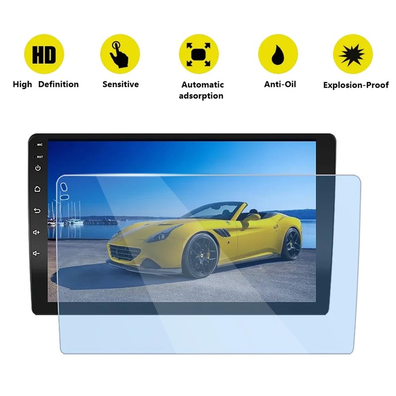 Blue Light Blocking Car Screen Protector Radio Screen Protector Android