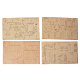 VBESTLIFE Camera Model Kits, DIY Wooden 3D Jigsaw Puzzle Toy Building Kit 3-D Puzzles for Kid Child Birthday Gift Puzzles