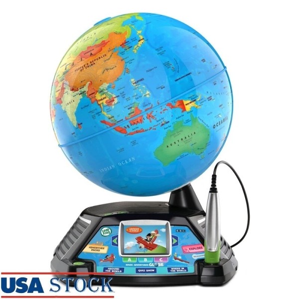 Unbranded 2.8 " Interactive Learning Globe W/ Video Screen Educational