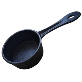 HAWOK DIA.3.8inch Cast Iron Melting Pot Pre-Seasoned Sauce pan
