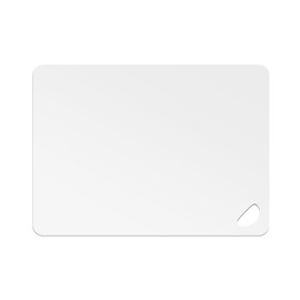 Kesper 30545 Chopping Board 38 x 24 cm x 0.2 cm Plastic White
