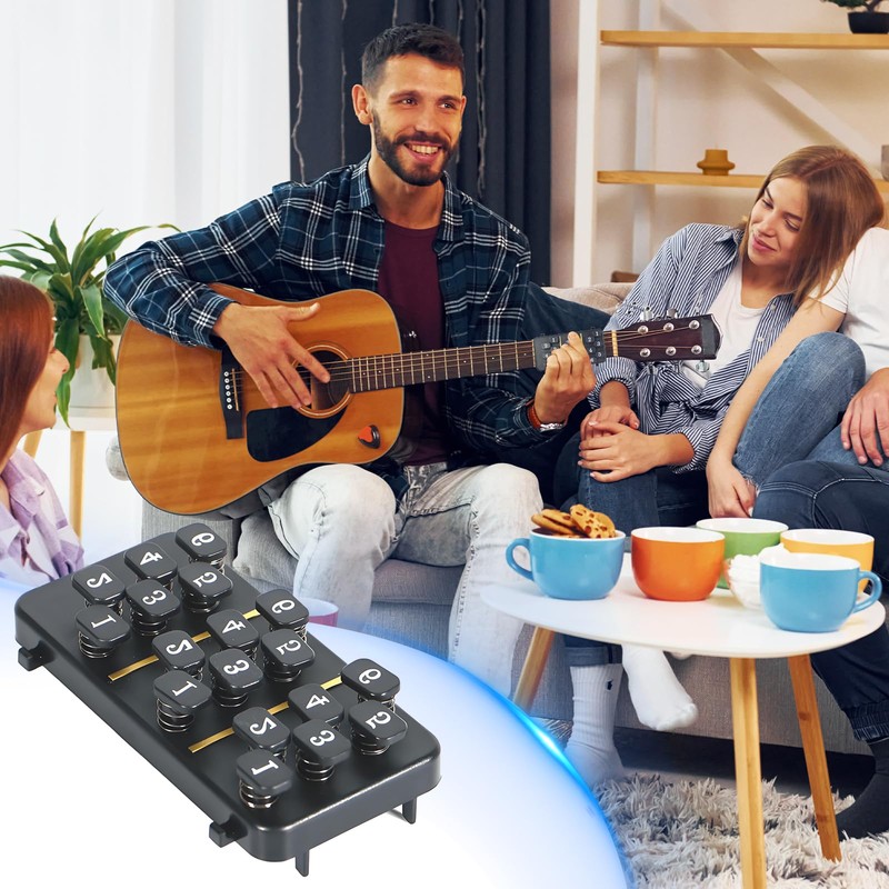 Flylin Guitar Chord Changer, Chord Learning System 18 Buttons with