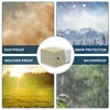 Pearwow Winter Cover for U-Shape Window AC Units, Outdoor Window