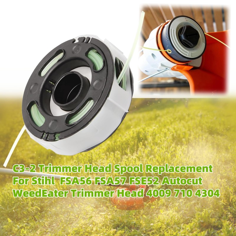 TALSWIF (3pk) FSA 57 FSA57 Trimmer Head Spool C3-2 Spool