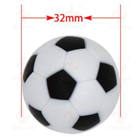 Istloho 10 x Table Balls Table Football Accessories Mini Ball Kicker Balls Speedball Table Football Table Football 32 mm