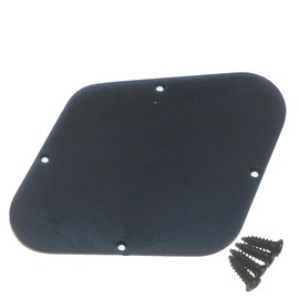 Gibson Style Guitar Control Plate Back Cover - Black Nylon Material