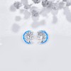 TANGPOET Tree of Life Earrings for Women 925 Sterling Silver