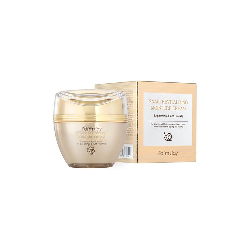 Farm Stay 팜스테이 스네일 리바이탈라이징 모이스처 크림 50ml Farmstay Snail