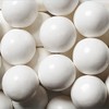 Gumballs White Bubble Gum 2 Pounds 0.5 inch Mini Gumballs