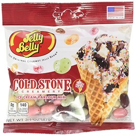 Jelly Belly Assorted Beans - Cold Stone Ice Cream Parlor Mix - 3.1 oz. - 12 Pack
