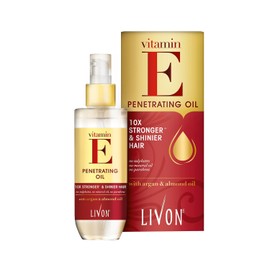 Livon Hair Serum for Men & Women | Sulphate & Paraben free| For All Hair Types | Lightweight & Non Greasy | Organic Onion Repairing Serum Oil | 3.3 Fl. oz (Vitamin E)