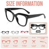 WEMOOTANTS Large Readers 2.25 for Women Ladies Trendy Reading Glasses