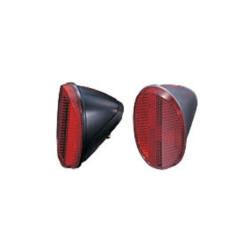 Captain Stag Y-4747 Offle Rear Reflector Mud Flap, Black