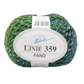 Online Linie 359 Fano | Thick Wool with Colour Gradient for Knitting and Crocheting | Colour Gradient Wool 150 g | Needle Size 7 to 8 mm (093)