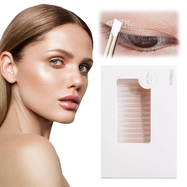 SICOSPI Invisible Double Eyelid Sticker, 2024 Upgraded Waterproof Double Eyelid