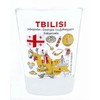 Tbilisi Georgia Landmarks and Icons Collage Shot Glass