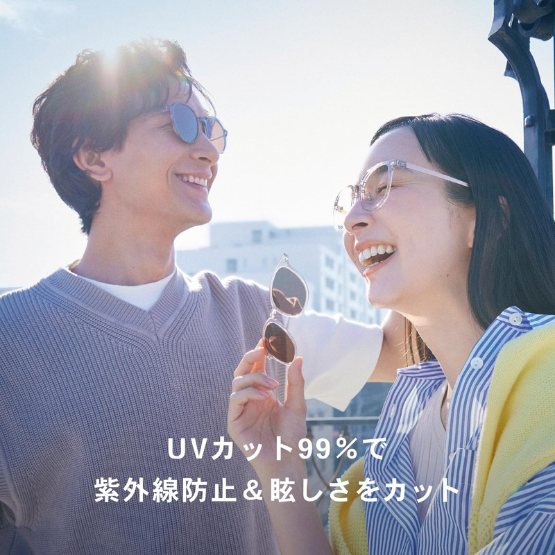 OWNDAYS SUN1071T-2S Polygon Shaped Sunglasses, UV Protection, UV Protection, silver