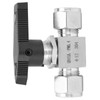 304 Stainless Steel Valve 2‑Way High Pressure Needle Flow Control
