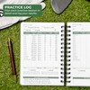 Clever Fox Golf Log Book – Small Training & Scorecard