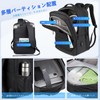 Euetik Backpack, Business Backpack, Extension, Men's Backpack, Large Capacity, Wet