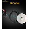 Partsam 6Pcs 4 Inch Round LED Trailer Tail Lights Kit
