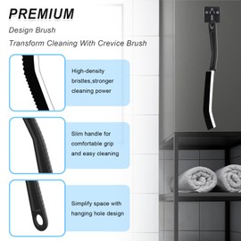 YXBWM Crevice Cleaning Brush,Bathroom Tile Groove Gap Cleaning Brush, Household Kitchen Groove Gap Window Door Track Tile Gap Cleaning. (3Pcs)