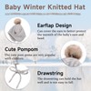 XIAOHAWANG Baby Winter Hat Girls Boys Warm Knitted Hat with