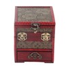 Jewelry Box Antique Wooden Multi‑Layer Drawer Storage Box Organizer with