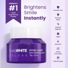 PurelyWHITE DELUXE, Simply Purple Brightening Powder - Conceals Stains, No