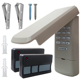 Garage Door Opener Keypad Remote Fit for liftmaster Red/Orange Learn 1256R, 1265, 1280R, 2000SDR, 2110, 2220, 2245, 2255, 2265, 2575, 2580, 2589, AST211R, AST211X,Zafina-UP New Replacement