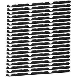 20Pcs 12 Inch Outside R Panel Foam Closure Strips -12" Replacement for Metal Corrugated Roofing Panels -3' Long Classic Rib Profile (Outside)