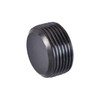 sourcing map Carbon Steel Internal Hex Thread Socket Pipe Plug,