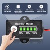 12V 24V 36V 48V Battery Indicator, Waterproof Universal LED Display