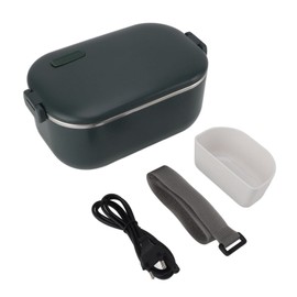 Electric Lunch Box Water Free Fast Efficient 360 Degree Even Heating Washable Leakproof Portable Heated Lunch Box 1L EU Plug 220V